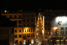 Ночная площадь в Риме