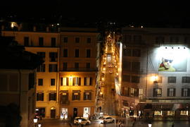 Ночная площадь в Риме