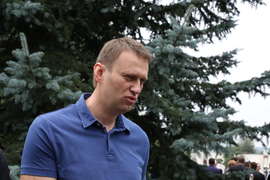 Алексей Навальный.Похороны Сегаловича