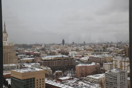 Москва в осеннем снегу