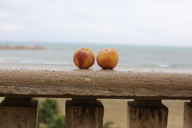 Море и персики