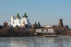 Вид Измайловского кремля