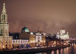 Москва с Москворецкого моста
