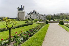 Замок Шенонсо в долине реки Луары, Франция