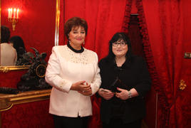 Маквала Касрашвили и Тамара Синявская
