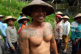 Молодой человек на Бали