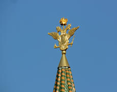 Москва. Кремль. Башня над Воскресенскми (Иверскими) воротами