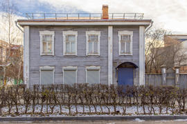Отреставрированный городской дом XIX века, Самара, Россия