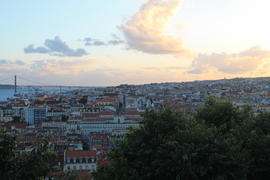 Лиссабон, вид сверху