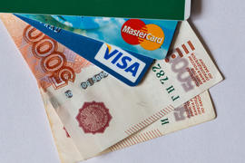 Кредитные и дебетовые карты международных систем 
