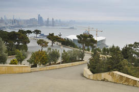 Баку, вид с нагорного парка