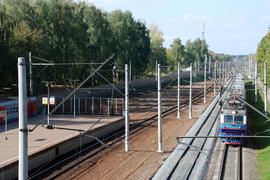 Электрифицированная железная дорога, перспектива в сторону Москвы 