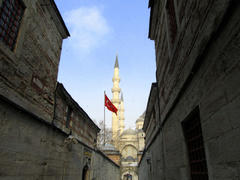 Suleymaniye Mosque, a view from the alley