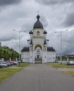 Беларусь, Барановичи: колокольня собора св. Александра Невского
