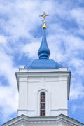 Беларусь, Барановичи: башня православного собора Покрова Богородицы