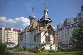 Беларусь, Боровляны: небольшая православная церковь
