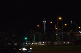 Казань. Старинный город освещенный ночными огнями 