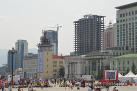 Улан-Батор. Площадь Чингисхана