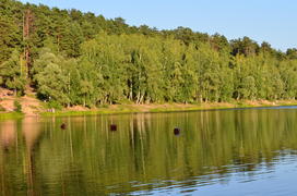 Лесное озеро: озеро  Глубокое (Казань)