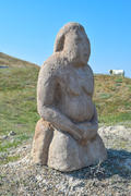 Статуя языческого Бога. Каменный идол