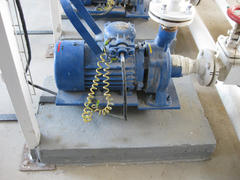 Pumps for water. Equipment for primary oil refining