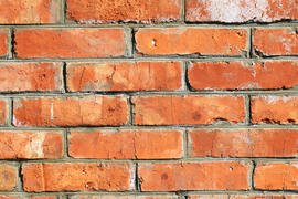 The Background of old vintage brick wall