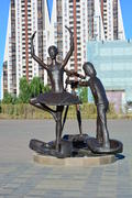 Уличные скульптуры. Астана. Казахстан 