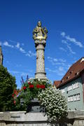 Исторический город Ротенбург в Баварии. Памятники города 