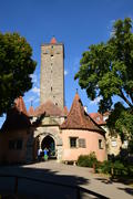 Замок Горада Ротенбург в Германии