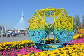 Астана - Этнический фестиваль летом 2017