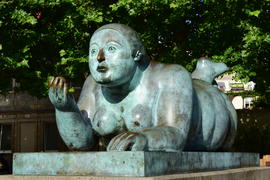 Германия - город Бамберг. Скульптуры 