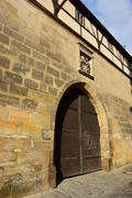 Германия - город Бамберг. Старинные ворота 