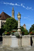 Исторический город Ротенбург в Баварии. Памятники города 