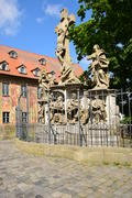 Германия - город Бамберг. Скульптуры святых 