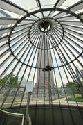 Франкфурт-На-Майне, стеклянный купол здания 