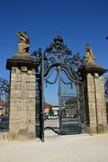 Германия - Город Вюрцбург, кованные ворота 