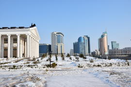 Астана. Городская архитектура 