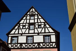 Германия - город Бамберг. Фасад здания 
