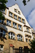 Германия - город Бамберг.Старинные жилые дома в немецком стиле 
