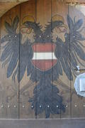 Германия, Нюрнберг - Имперская крепость, герб черного орла 