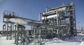 equipment for collection and initial purification of crude oil