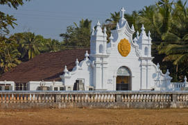 Catholic church in South Goa in India