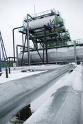 equipment for collection and initial purification of crude oil