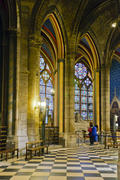 The interior of the church. The mosaics and frescoes, architectural decoration of marble, mosaic and