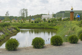 Monastery of Our Lady of Kazan. The design of the monastery. Lakes