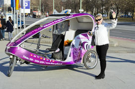 Bicycles pleasure, a universal means of transport to travel around the city or its surroundings.