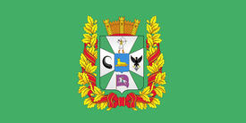 Флаг Гомельской области (Gomel Oblast). Беларусь