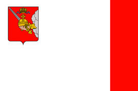 Флаг Вологодской области (Vologodskaya oblast)