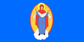 Флаг города Марьина Горка (Maryina Gorka). Беларусь
