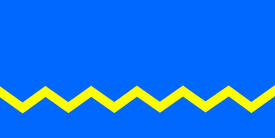 Флаг поселка городского типа Лиозно (Liozno). Беларусь